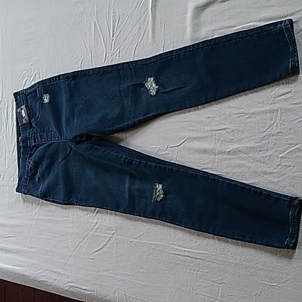 NWT Express High Rise High Waisted Supersoft Knit Pull On Skinny Jeans